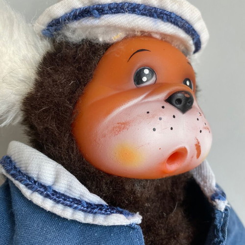 El Greco Puppy Sailor plush toy vintage 1980s