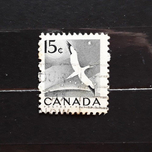 Canada 1954 15c Wildlife Gannet stamp like new