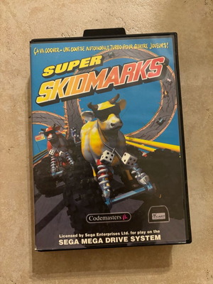 Super Skidmarks Sega Mega Drive πλήρες μεταχειρισμένο