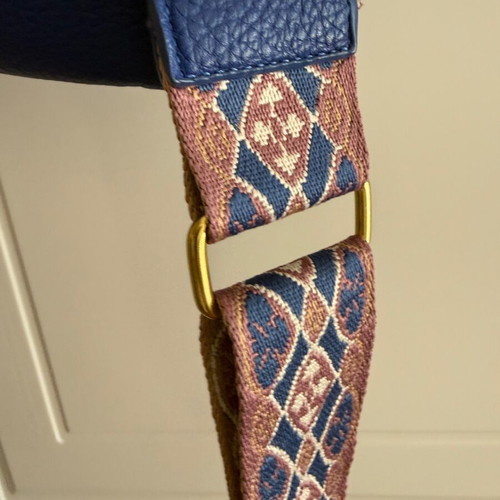 Blue crossbody women's bag like new
