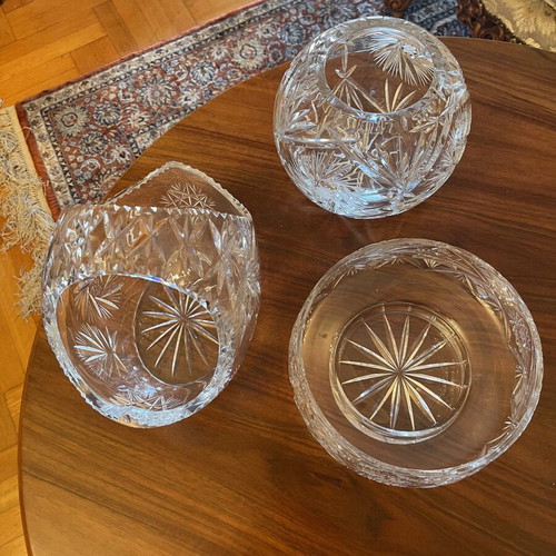 Vintage crystal items like new