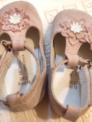 Baby summer sandals size 18 like new