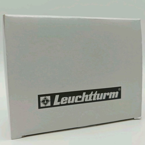 Leuchtturm 100 euro coin capsules new, crystal clear