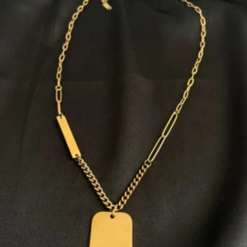 Steel plate pendant new