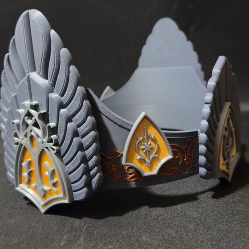 Aragorn Lord Of the Rings Crown cosplay 3D printing made to order