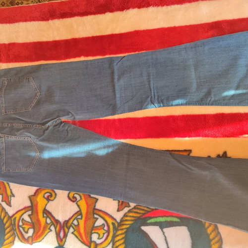 Pop-air blue flared jeans XL new