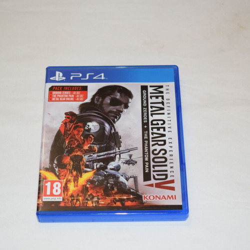 Metal Gear Solid V The Definitive Experience PS4 game