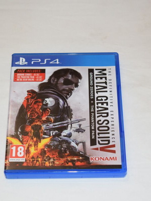 Metal Gear Solid V The Definitive Experience PS4 game