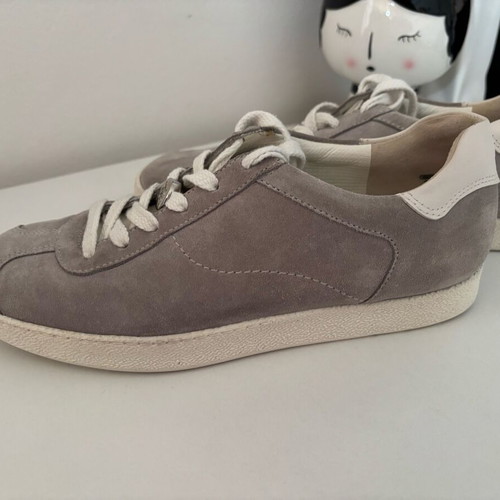 Paul Green women's sneakers in gray suede, like new, size 37.5