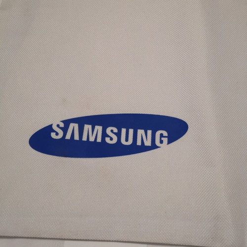 Samsung promotional bag used with UV Ray Detector indication
