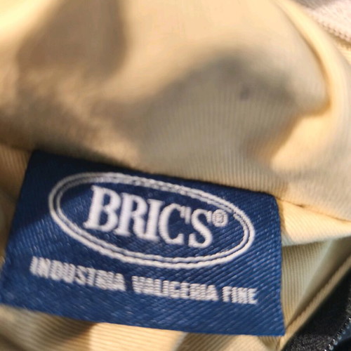 Bric's crossbody bag used black genuine leather