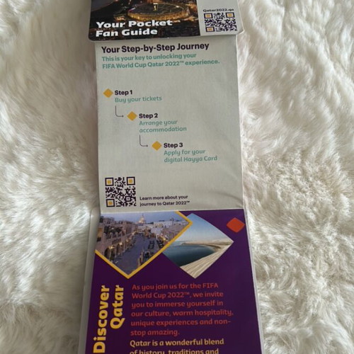 Fifa World Cup 2022 pocket guide new, official