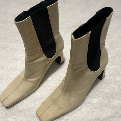 Zara beige boots like new, size 37