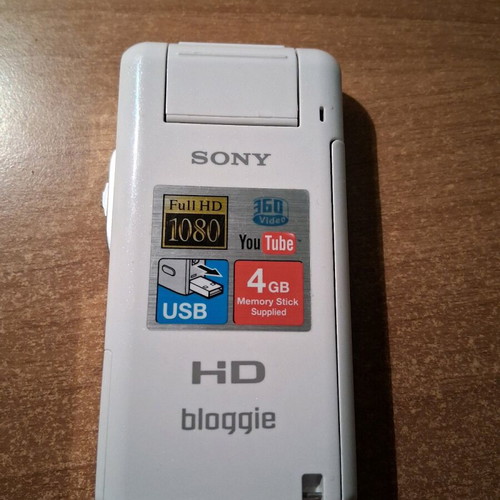 Sony Bloggie HD video camera used, Full HD 1080, 4GB memory