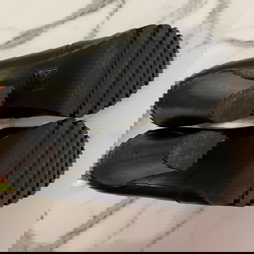 Γυναικεία μποτάκια Νο39 μεταχειρισμένα, μαύρα με χοντρό τακούνι