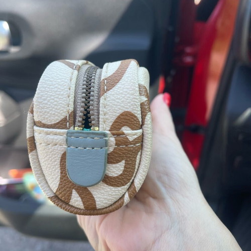 Tous wallet beige and brown like new with zipper