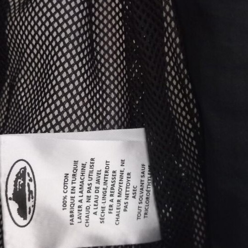 Corteiz Alcatraz windbreaker jacket black and white, size M