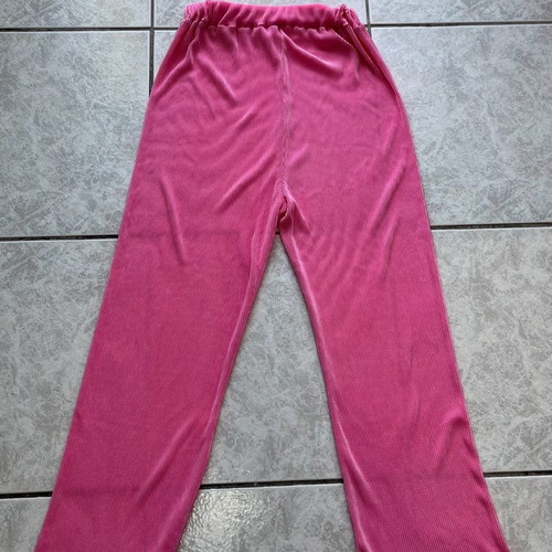 Pink corduroy patelona pants excellent condition, one size