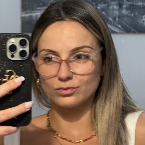 Plastic optical glasses used in very good condition