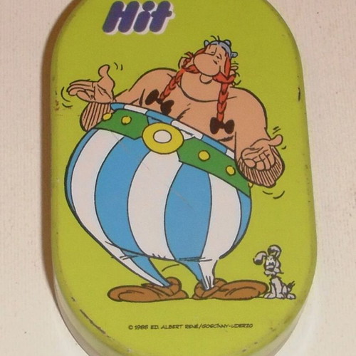 Hit Asterix Candy Tin used