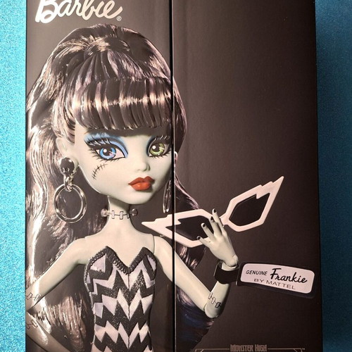 Monster High x Barbie Frankie Stein Skullector doll