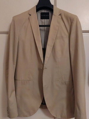 Sisley men's beige jacket like new, size M