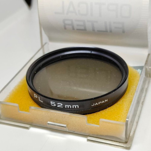 Kenko PL 52mm Linear Polarizer Filter like new with box and instructions