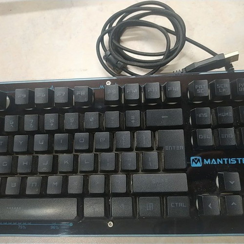 Gaming mechanical keyboard MantisTek with LED lighting new
