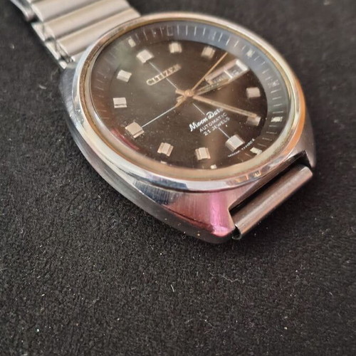 Citizen Moon Dater mechanical watch 1980