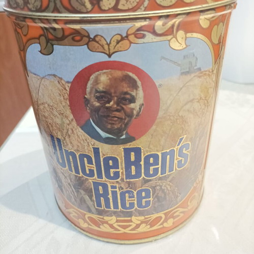 Collectible rice box from the 80s like new
