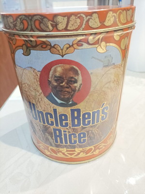 Collectible rice box from the 80s like new