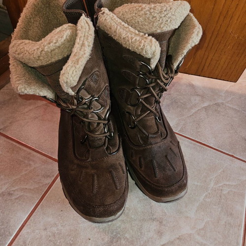 Karrimor snow boots used, brown, size 43.5