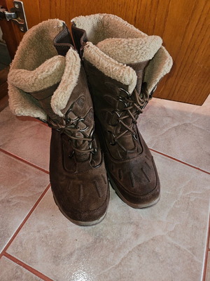 Karrimor snow boots used, brown, size 43.5