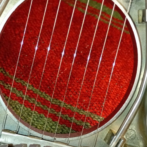 Metal egg slicer used