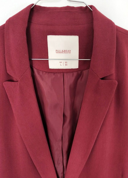 Pull&Bear Σακάκι με πουά φόδρα
