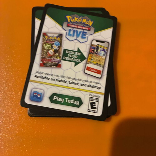 Pokémon TCG redeem code Journey Together new, unused codes