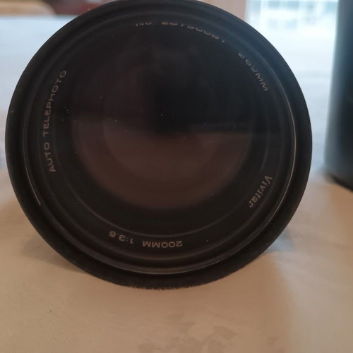 Vivitar 85-205mm f/3.8 Telephoto Lens with Minolta MD Mount like new