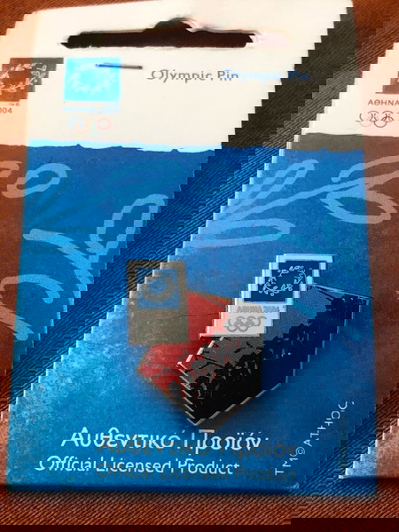 Αυθεντική καρφίτσα ολυμπιακών αγώνων Αθήνα 2004