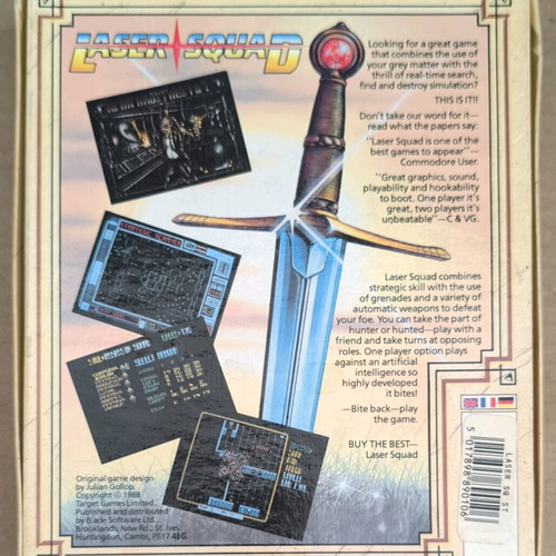 Laser Squad (Blade Software) Atari ST like new