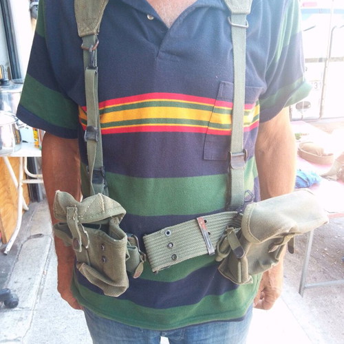 Military paratrooper belt used in excellent condition