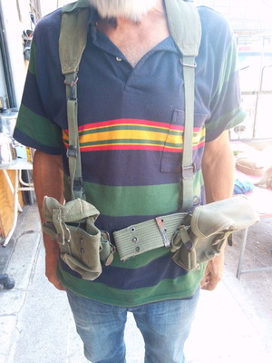Military paratrooper belt used in excellent condition
