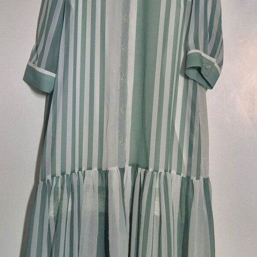 Mamoush dress new, long with pockets, belt and white inner dress