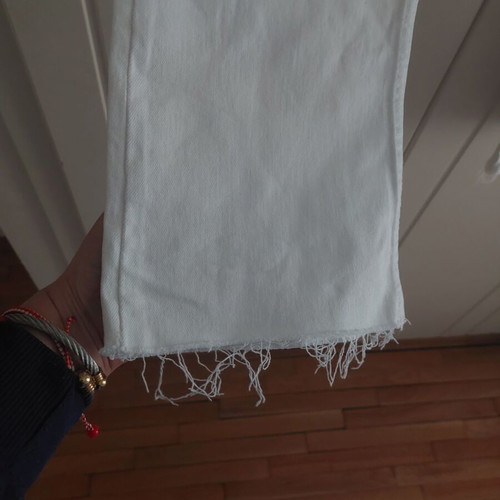 White Zara jeans size 34 like new
