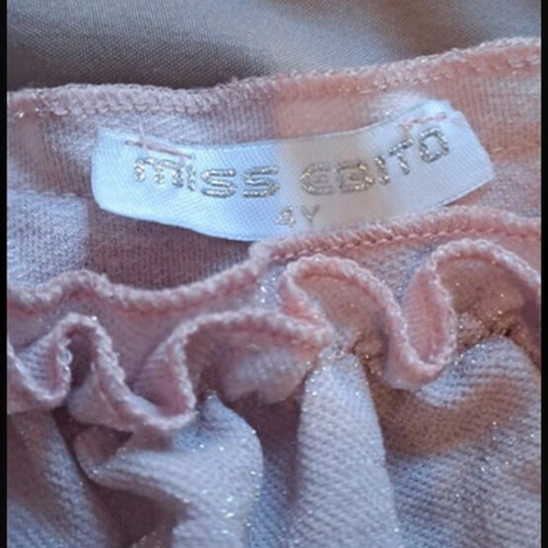Ebita girls' set with skirt and white shorts like new
