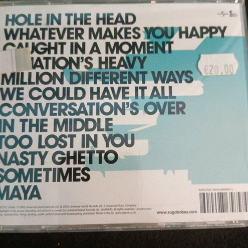 Three Sugababes CD new, pop