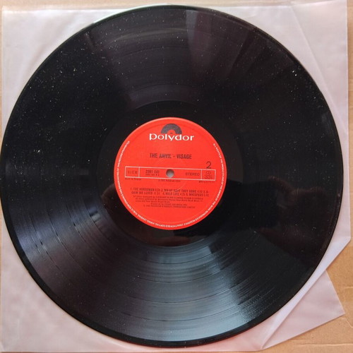 Visage The Anvil LP used, electronic genre
