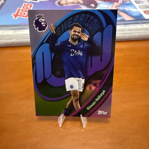 Topps Premier League 2026 pack of 5 cards "Generation Now" new