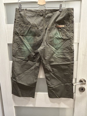 Women's 3/4 Capri Pants XXL olive green, new