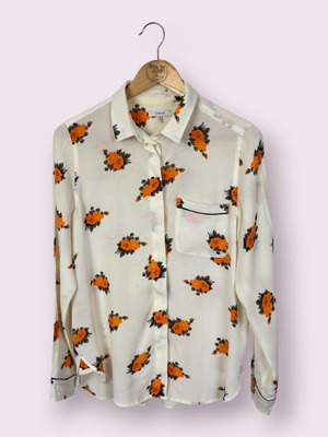 Ganni Rosemont Floral риза като ново, размер 38