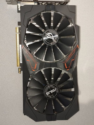 Asus Strix 1050 2GB DDR5 graphics card like new